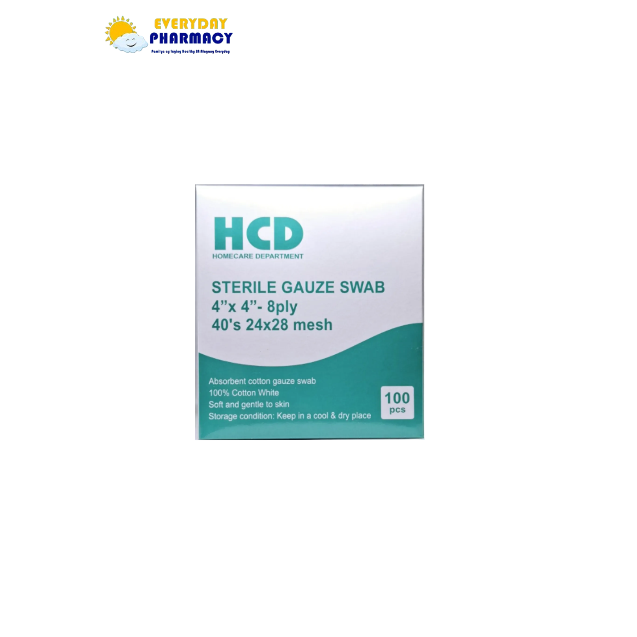 Gauze Swab 4X4 100 PCS